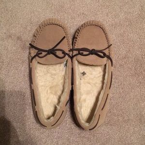 Tan Merona loafers/slippers